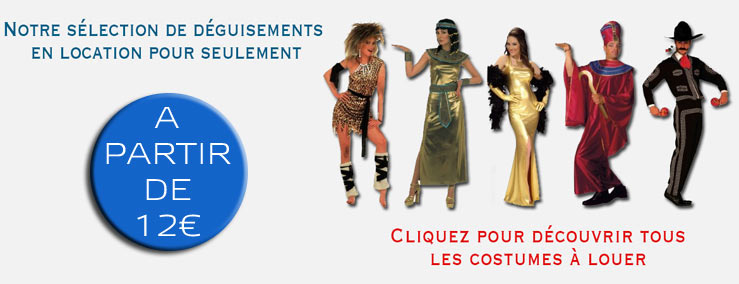 service de location de costumes et deguisements sur Dijon et La Bourgogne
